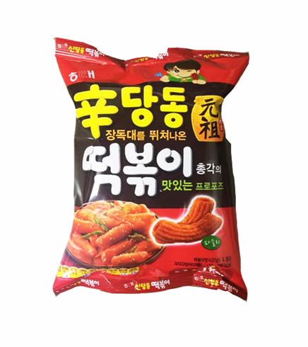 [ヘテ]トッポギお菓子 110g × 24袋/韓国お菓子/韓国スナック/おやつ