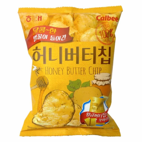 [ヘテ]ハニーバターチップ 120g × 10袋/韓国お菓子/韓国スナック/おやつ