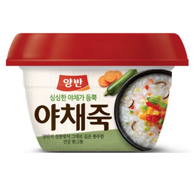 [東遠]ヤンバン 野菜粥 288g×24個/韓国食品/韓国お粥/レトルトおかゆ/保存食/ドンウォン