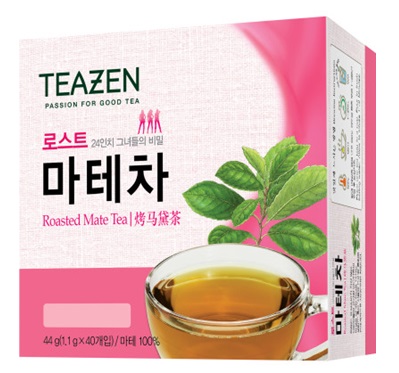 [ティジェン]ローストマテ茶(40包) 44g×6個/韓国食品/ハーブティー/健康飲料