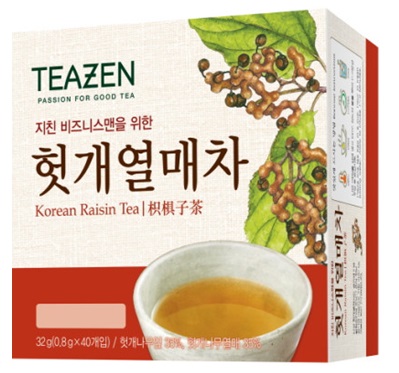 [ティジェン]ケンポナシ茶(40包) 32g×6個/韓国食品/ハーブティー/健康飲料