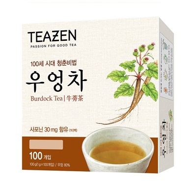 [ティジェン]ごぼう茶(100包) 100g×5個/韓国食品/ハーブティー/健康飲料