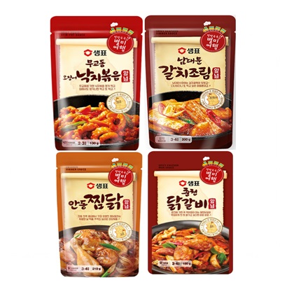 [センピョ]韓食たれソース 4種セット/韓国ヤンニョム/韓国料理ソース