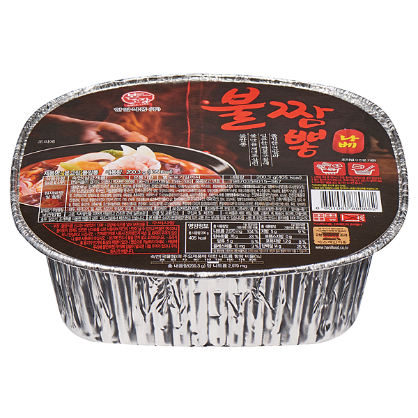 [韓日食品]本場 火ちゃんぽんなべ物 200.3g×16袋/韓国食品/レトルト/保存食/即席食品