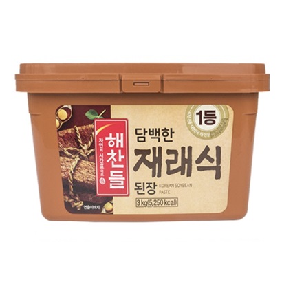 [ヘチャンドル]在来式テンジャン 3kg×4個/韓国食品/韓国味噌/韓国調味料/発酵食品