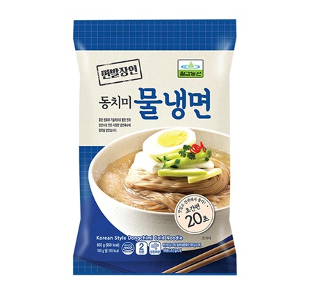 [七甲農産]トンチミ水冷麺(2人前) 902g×10個/韓国食品/インスタント麺/乾麺