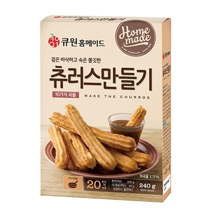 [Q1ホームメイド]チュロス作り 240g×10個/韓国食品/製菓製パン/チュロスミックス/自家製チュロス