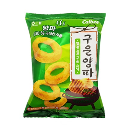 [ヘテ・カルビー]クウン玉ねぎ(焼いた玉ねぎ) 70g × 16袋/韓国お菓子/韓国スナック/おやつ