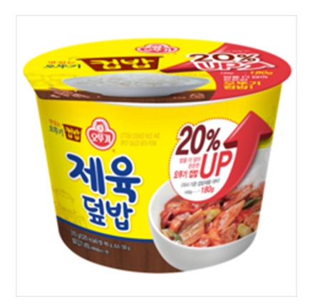 [オットゥギ·カップ飯]豚肉丼 310g×12個/韓国食品/保存食/即席ご飯