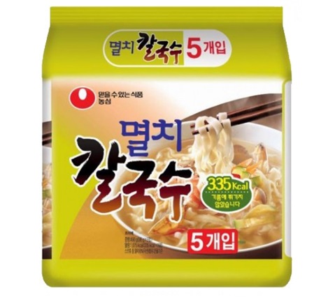 [農心]イワシカルグクス(40袋) 98g×40袋/韓国ラーメン/インスタントラーメン