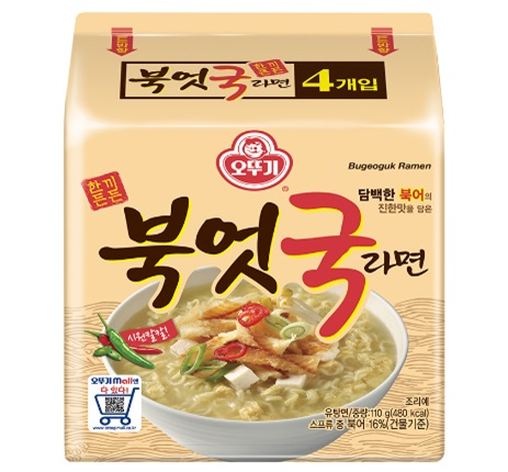 [オットゥギ]干しスケトウダラスープラーメン 110g×32袋/韓国ラーメン/インスタントラーメン