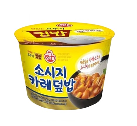 [オットゥギ·カップ飯]ソーセージ カレー丼 285g×12個/韓国食品/保存食/即席ご飯