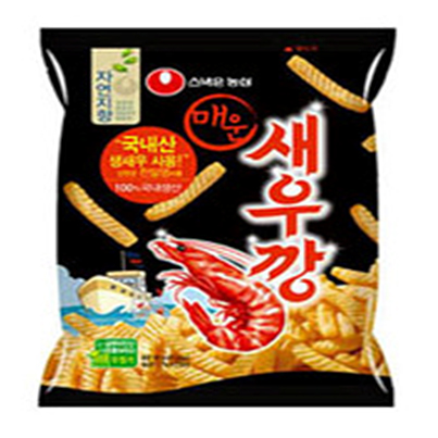 [農心]辛口エビセン 90g × 20袋/韓国お菓子/韓国スナック/おやつ